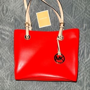 Michael Kors red bag